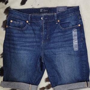 NWT Gap Denim Bermuda Shorts Sz 10/30